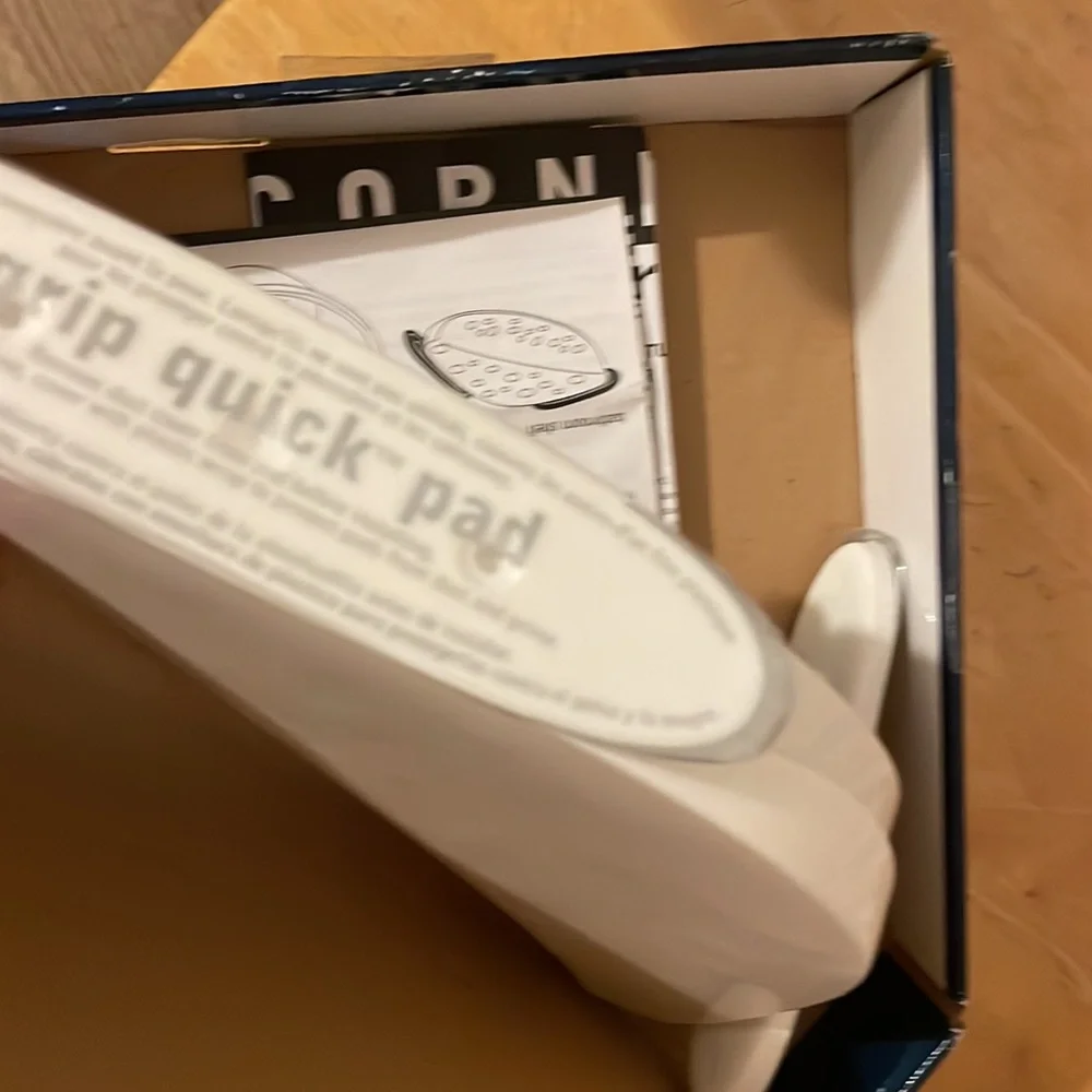 Corner Smart bathroom shelf quick grip brand new
